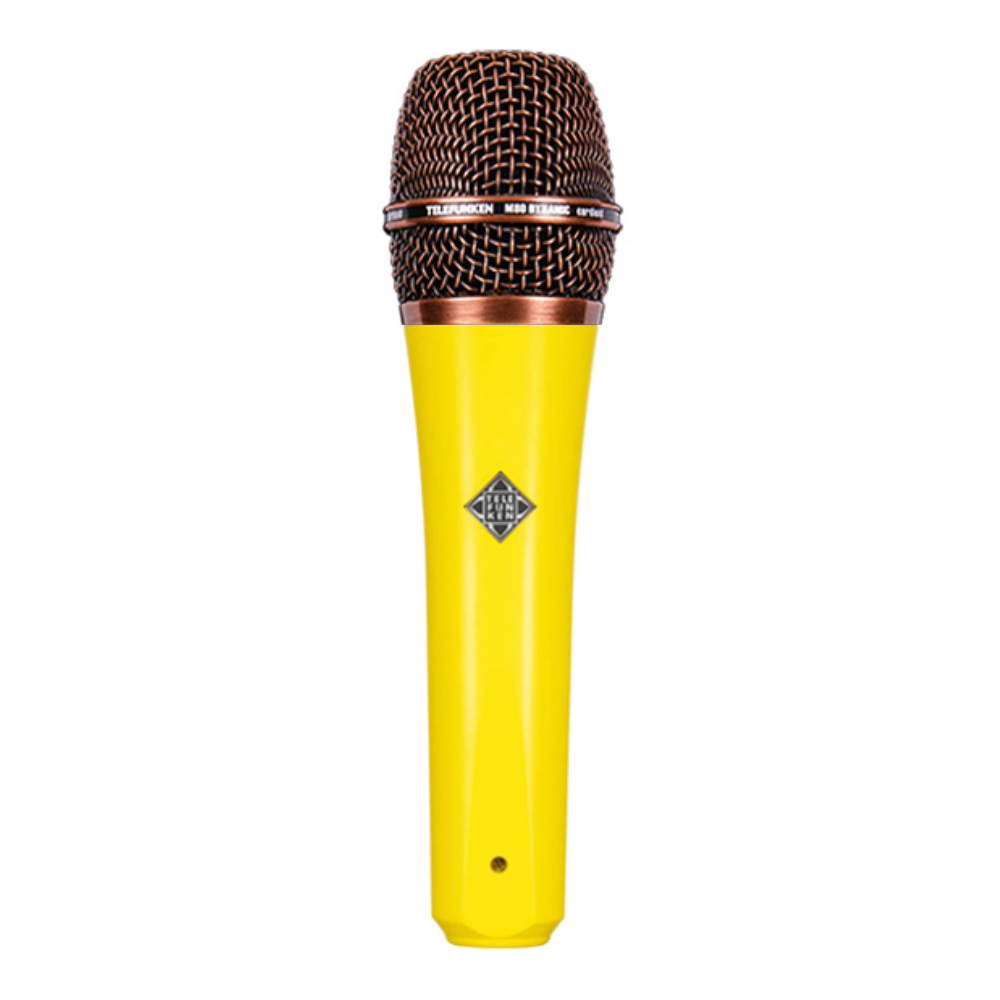 TELEFUNKEN M80 Custom Shop イエロー/カッパー ダイナミックマイク