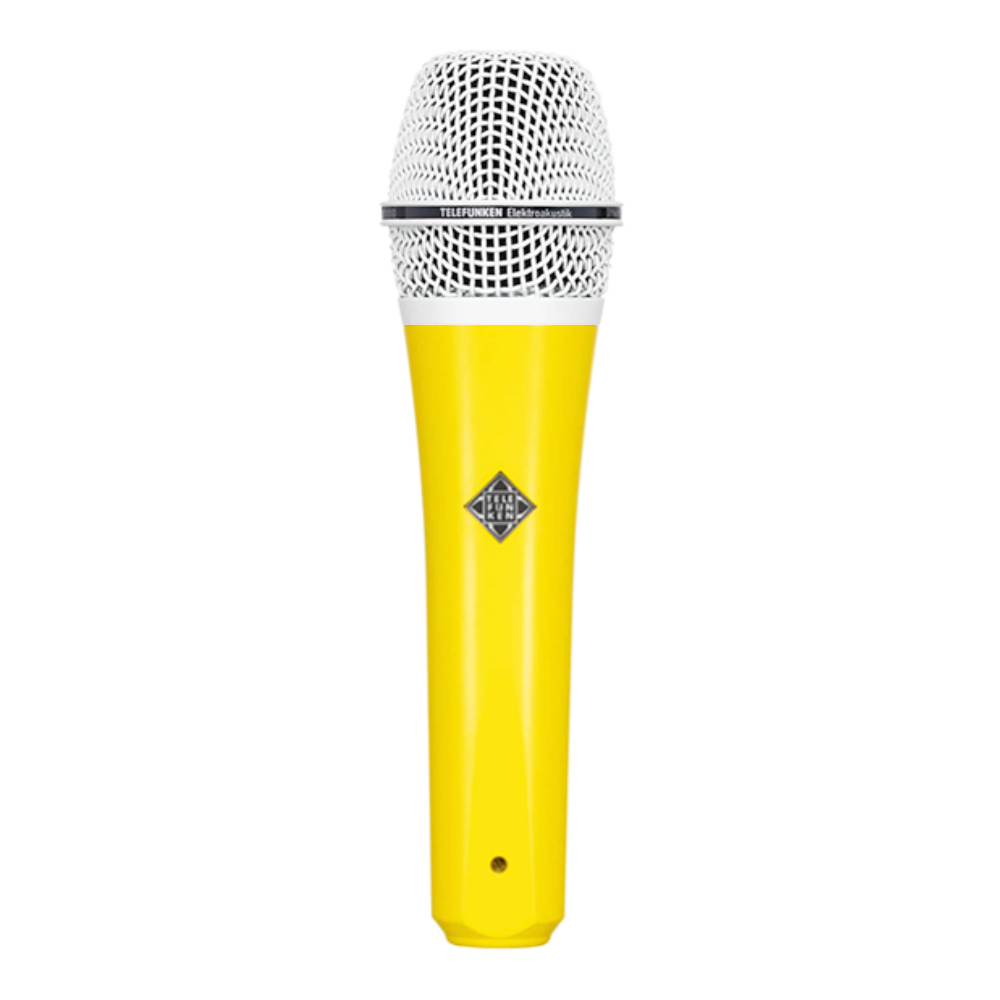 TELEFUNKEN M80 Custom Shop イエロー/ホワイト ダイナミックマイク