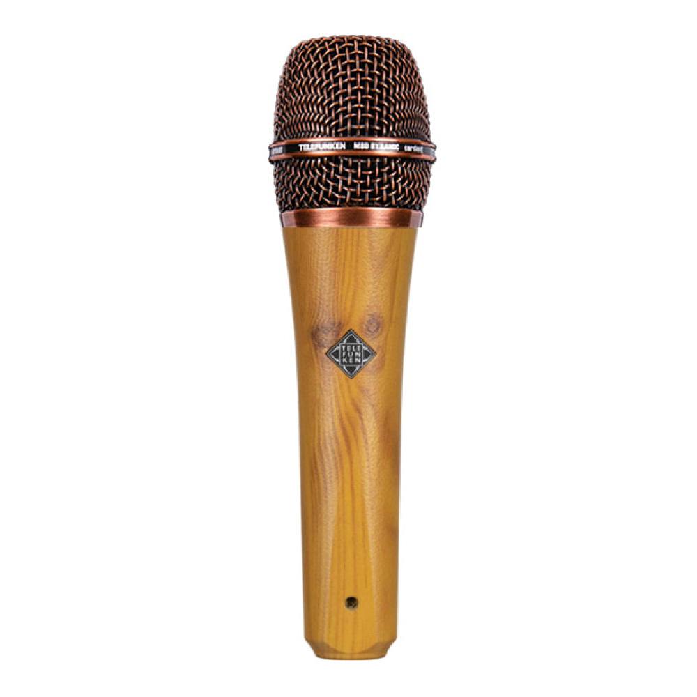 TELEFUNKEN M80 Custom Shop ライトウッド/カッパー ダイナミックマイク