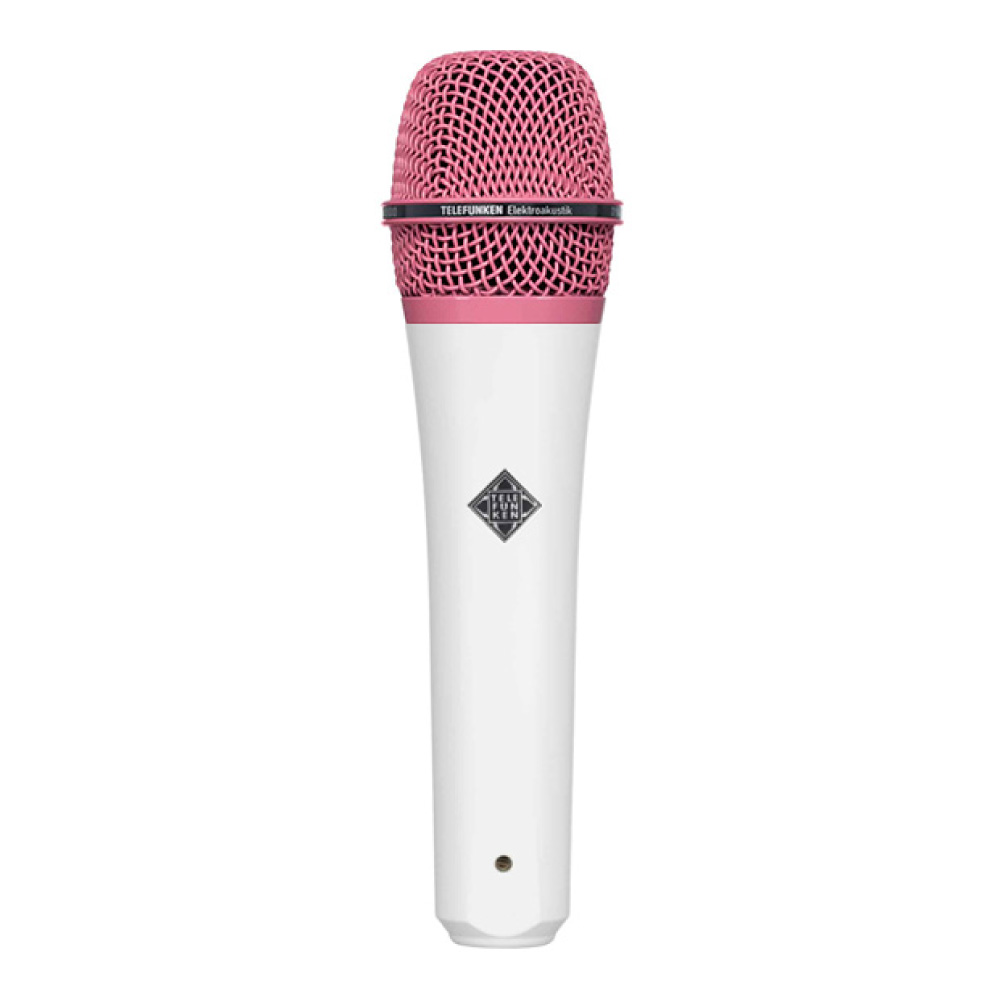 TELEFUNKEN M80 Custom Shop ホワイト/ピンク ダイナミックマイク