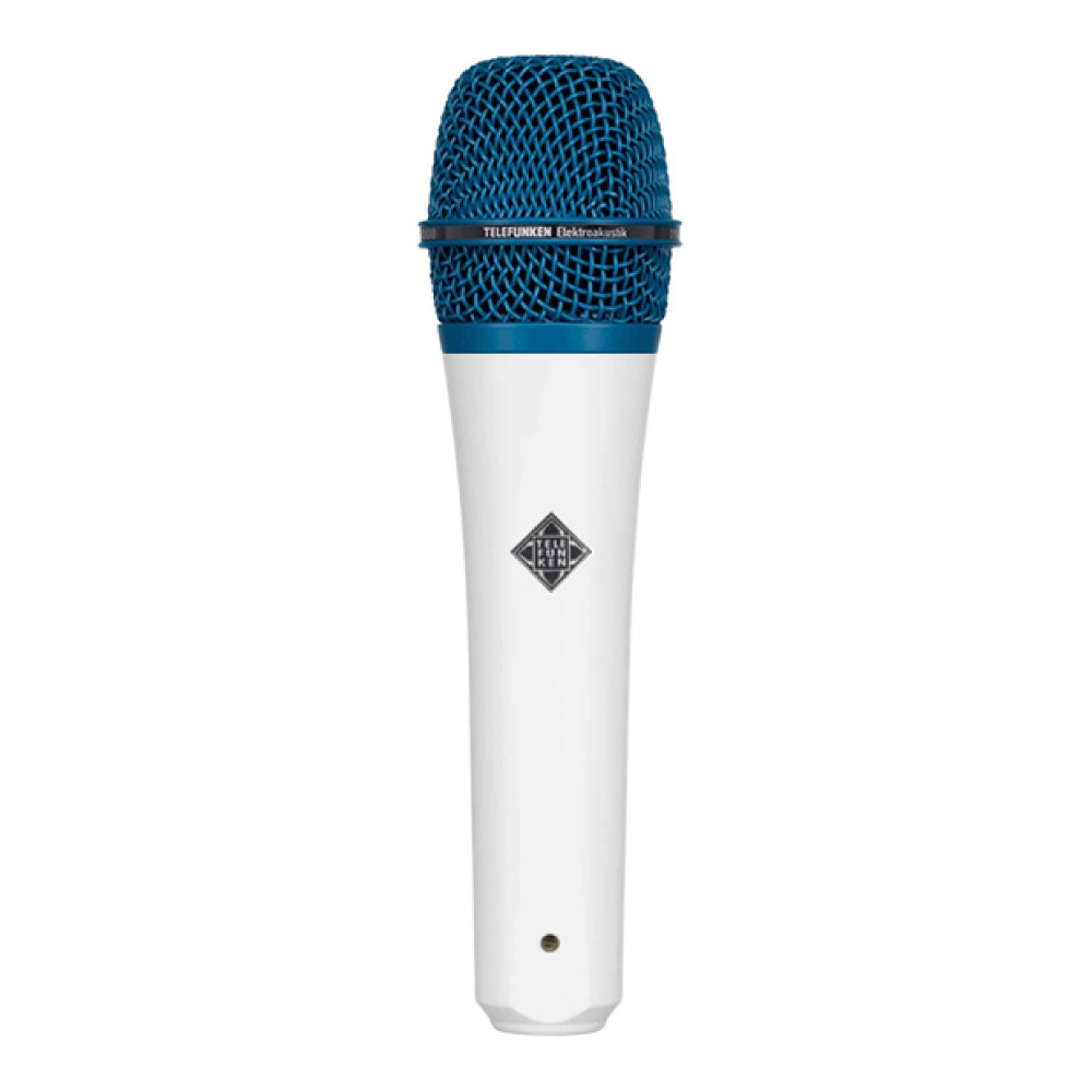 TELEFUNKEN M80 Custom Shop ホワイト/ブルー ダイナミックマイク