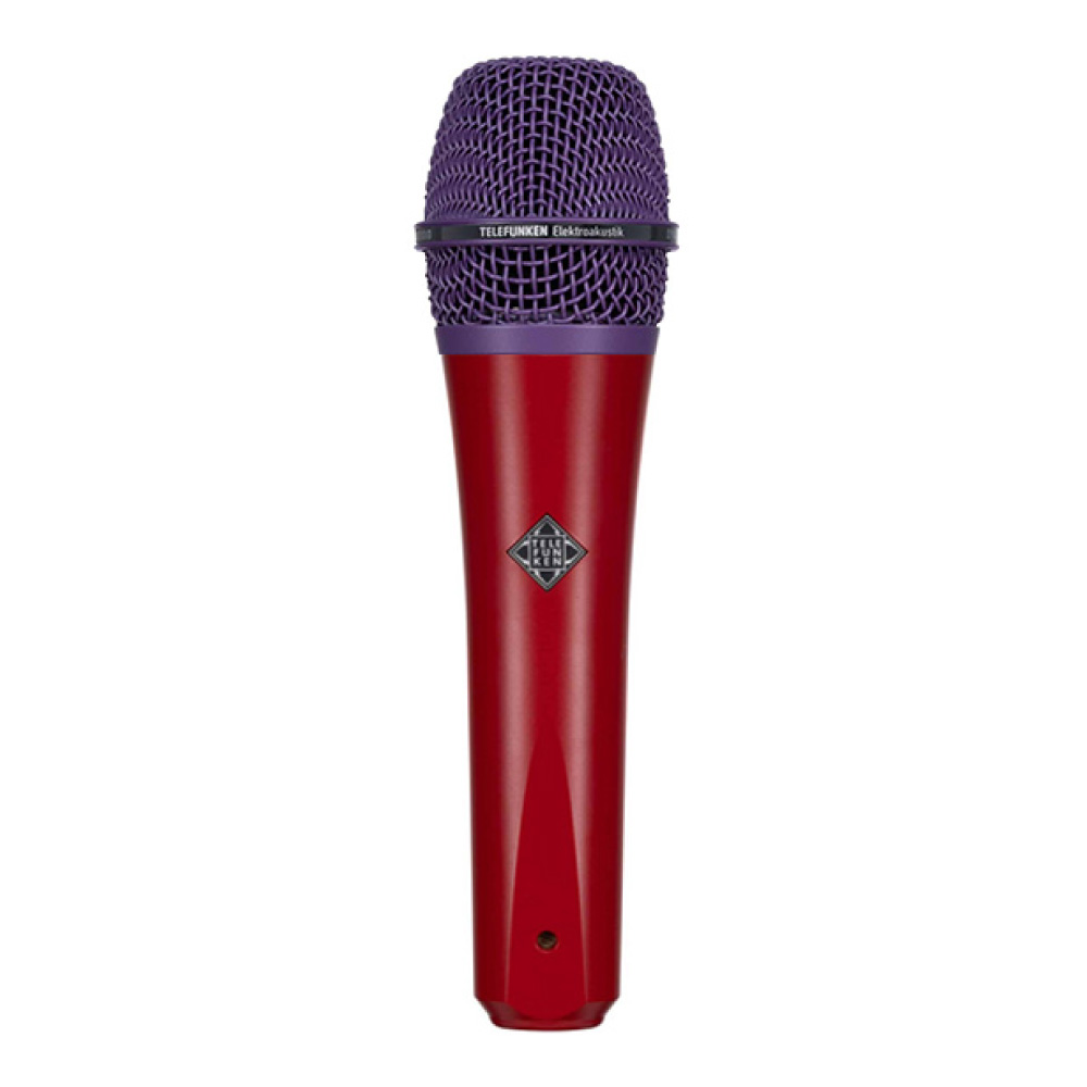 TELEFUNKEN M80 Custom Shop レッド/パープル ダイナミックマイク