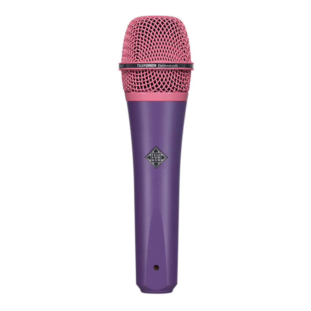 TELEFUNKEN M80 Custom Shop パープル/ピンク ダイナミックマイク