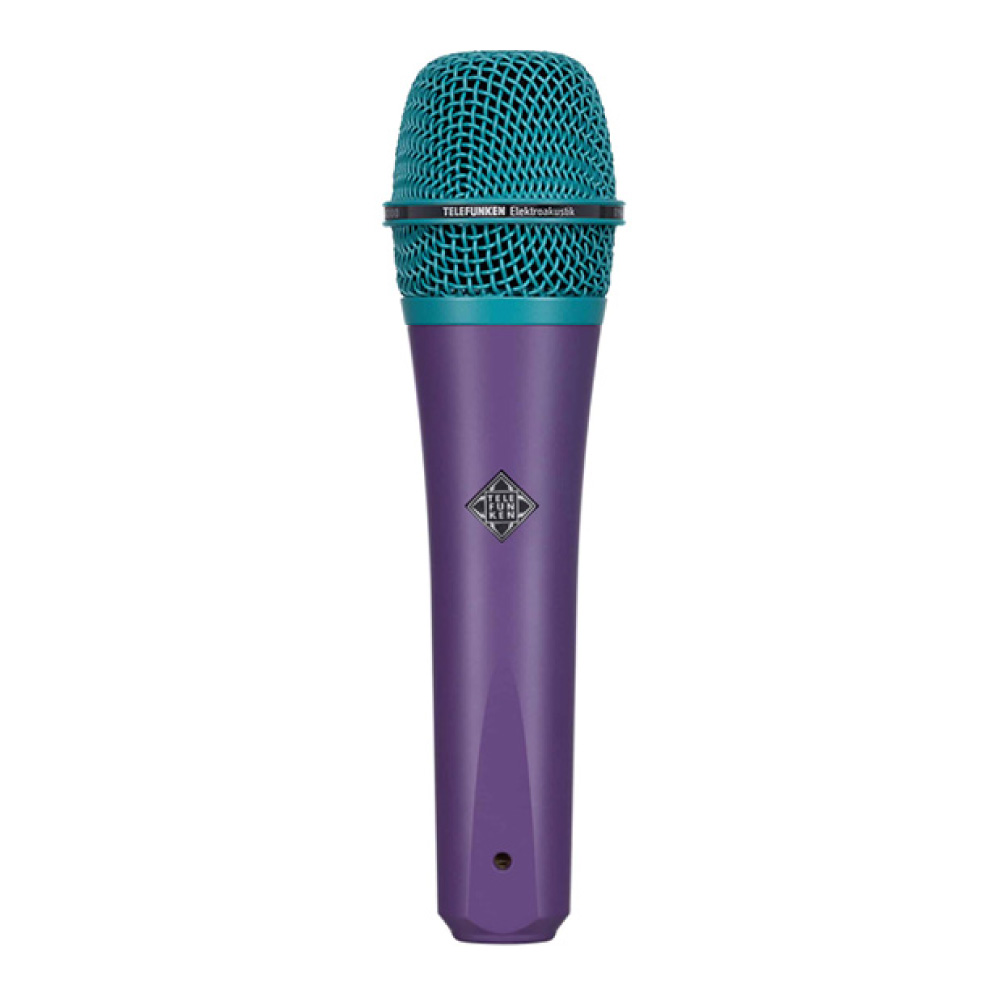 TELEFUNKEN M80 Custom Shop パープル/ターコイズ ダイナミックマイク