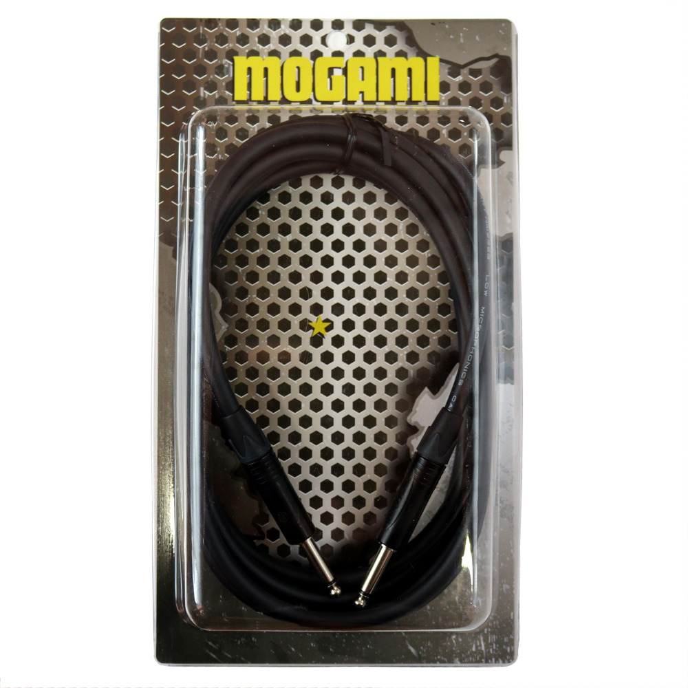 MOGAMI 3368 SS 3m NEUTRIKプラグ 両側ストレート 3メートル ギターケーブル 3メートル ギターケーブル 画像