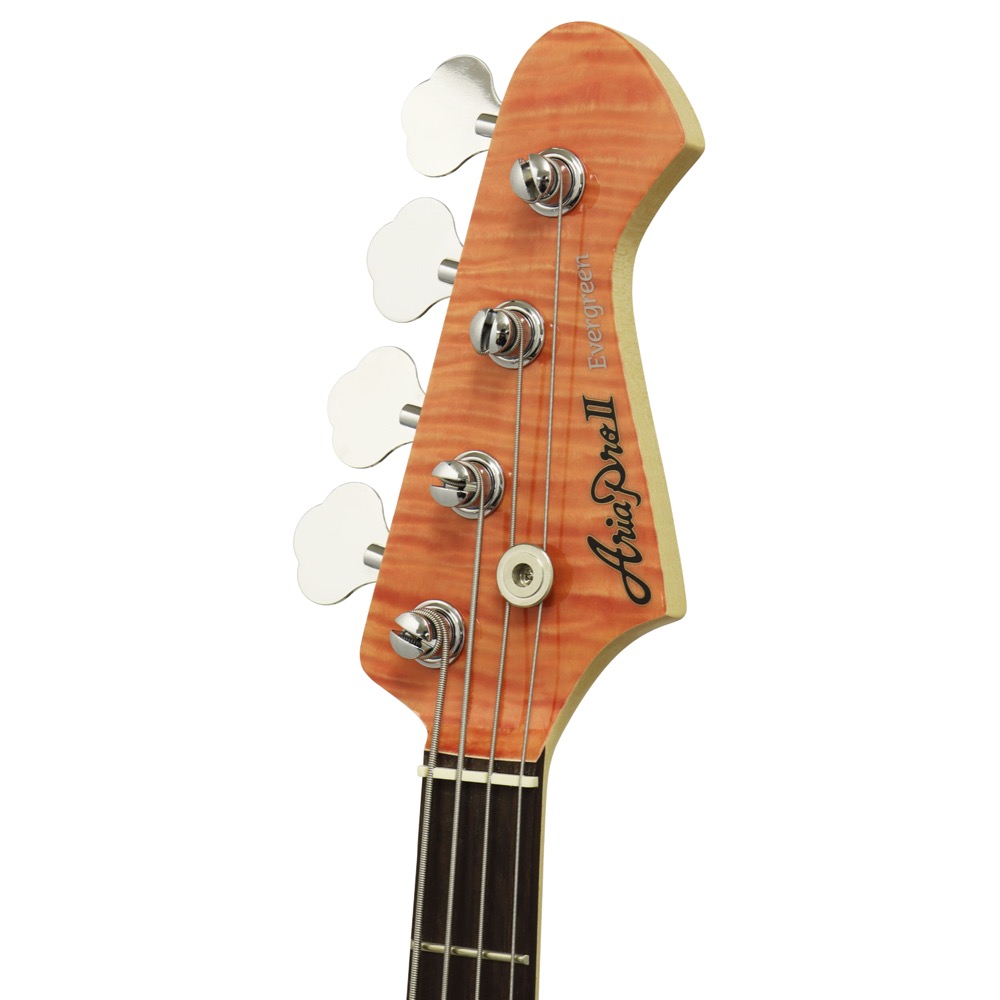 AriaProII STB-AE200 MP Aria Evergreen エレキベース ヘッド画像