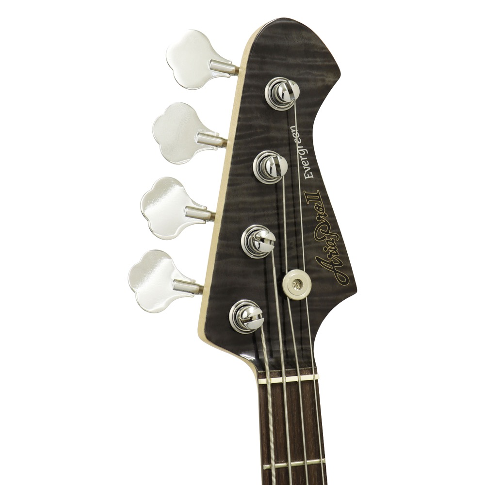 AriaProII STB-AE200 BKDM Aria Evergreen エレキベース ヘッド画像