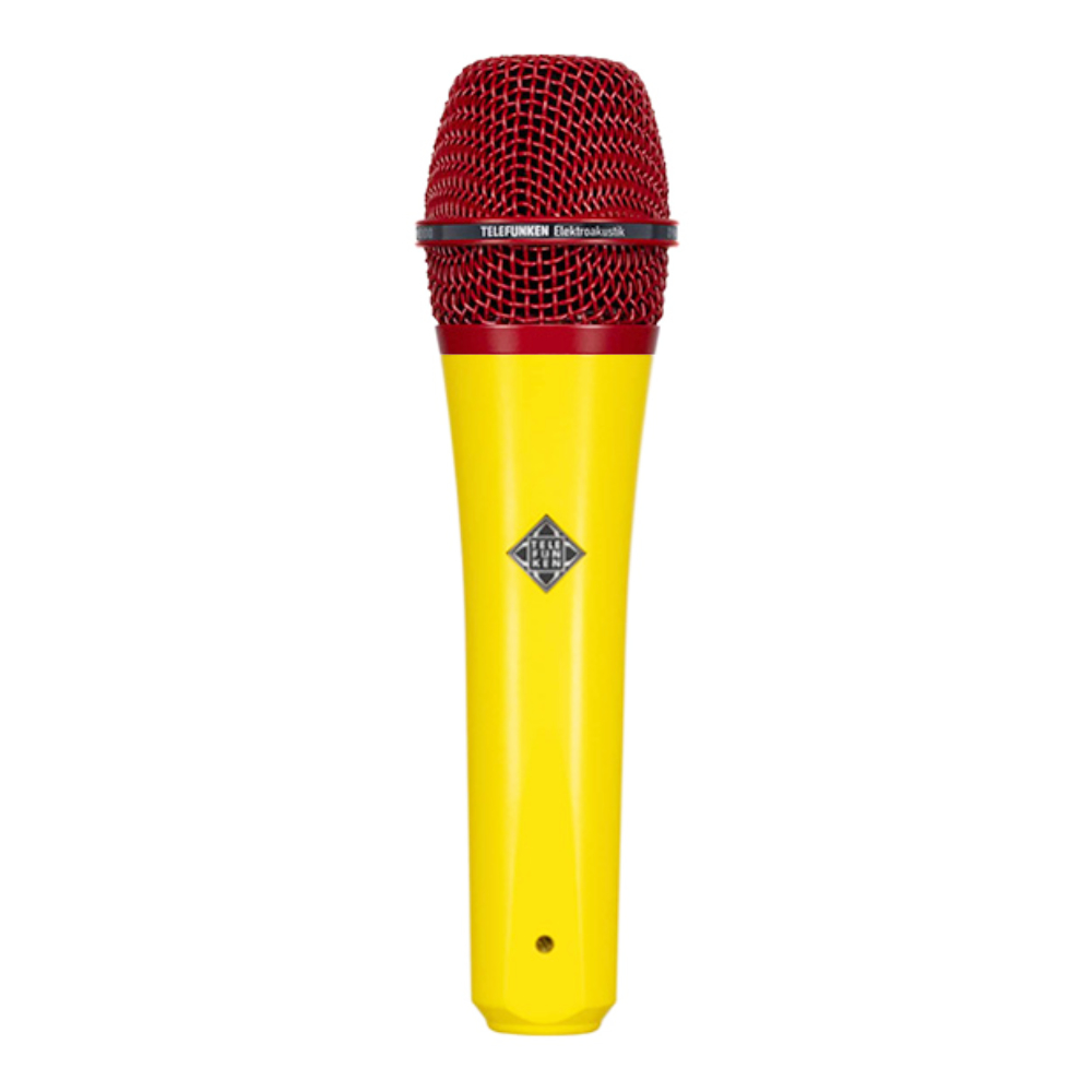TELEFUNKEN M80 Custom Shop イエロー/レッド ダイナミックマイク