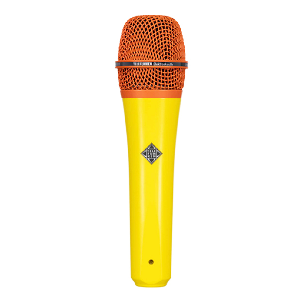 TELEFUNKEN M80 Custom Shop イエロー/オレンジ ダイナミックマイク
