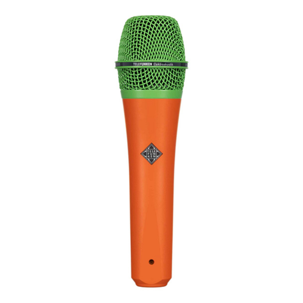 TELEFUNKEN M80 Custom Shop オレンジ/グリーン ダイナミックマイク