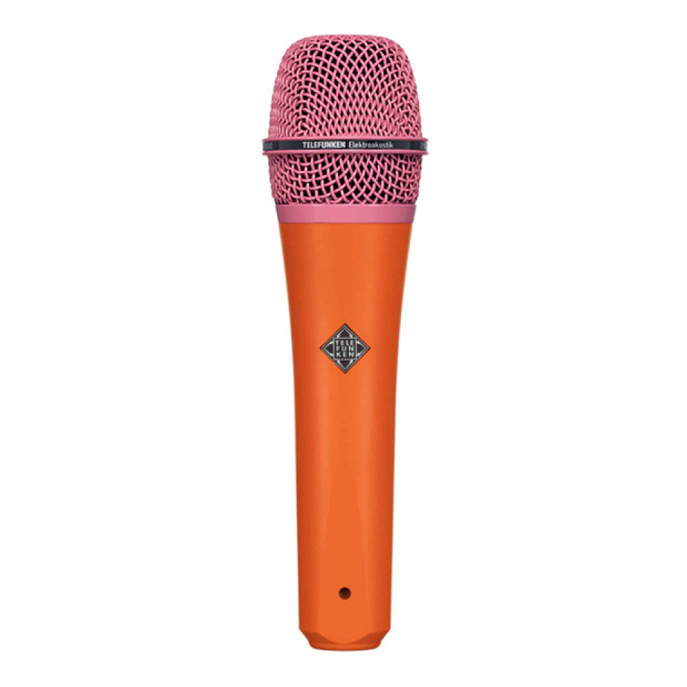 TELEFUNKEN M80 Custom Shop オレンジ/ピンク ダイナミックマイク