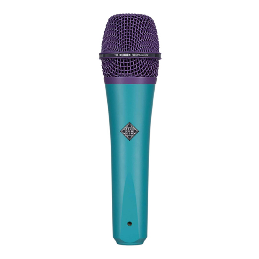 TELEFUNKEN M80 Custom Shop ターコイズ/パープル ダイナミックマイク