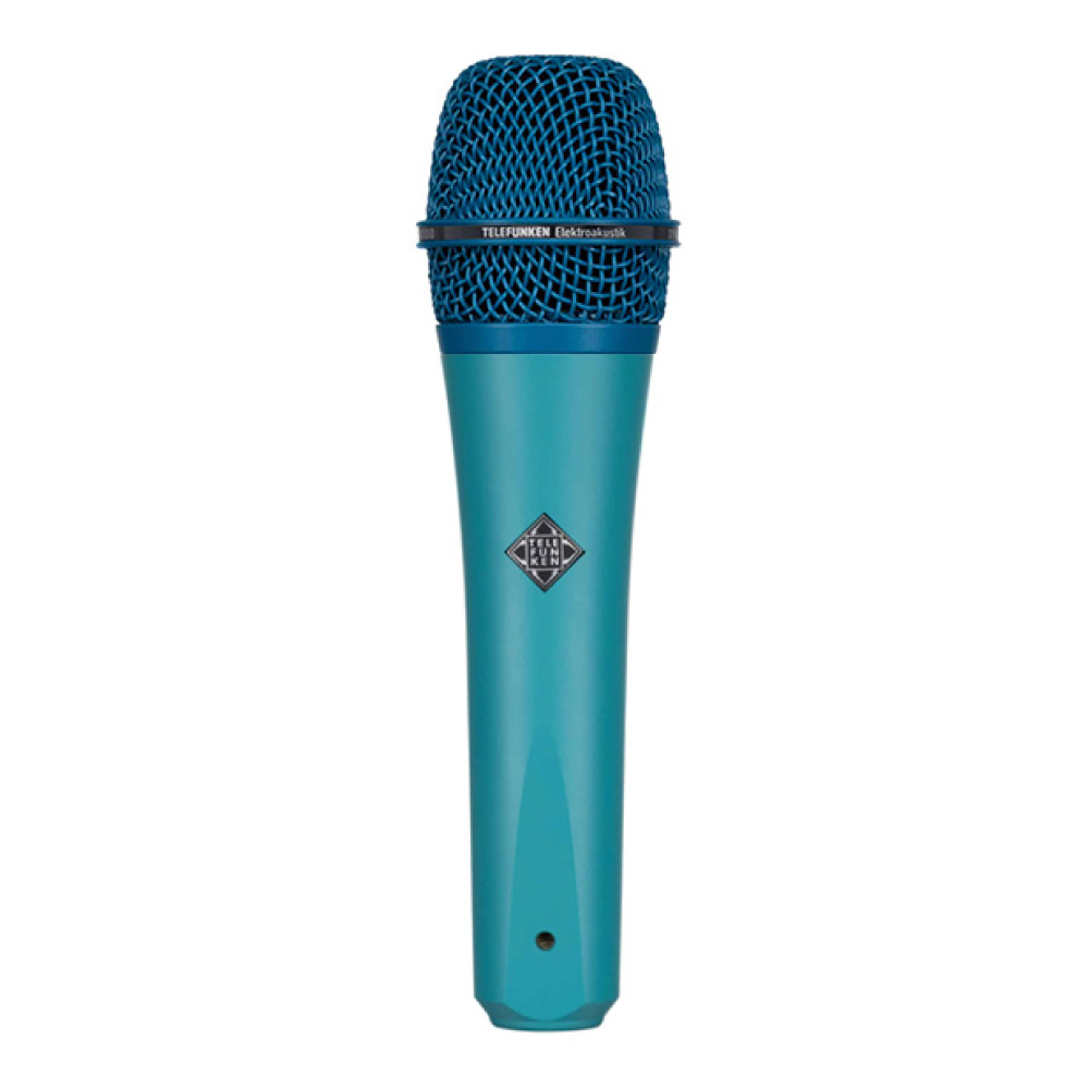 TELEFUNKEN M80 Custom Shop ターコイズ/ブルー ダイナミックマイク