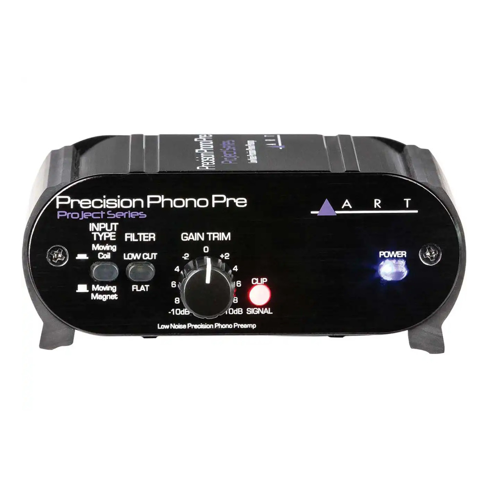 ART Precision Phono Pre U MC・MM型カートリッジ対応 フォノイコライザーアンプ フォノイコライザーアンプ 正面 画像