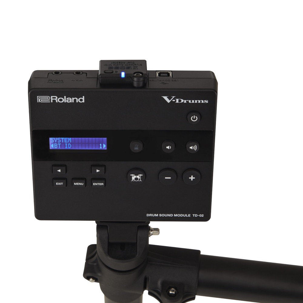 ROLAND TD-02KV V-Drums 電子ドラムセット モジュール画像