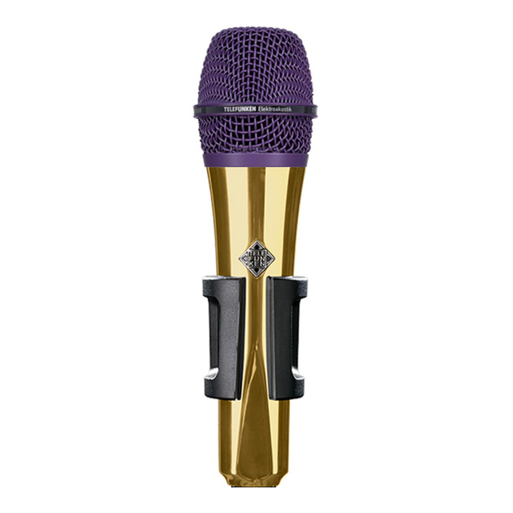 TELEFUNKEN M80 Custom Shop ゴールド/パープル ダイナミックマイク