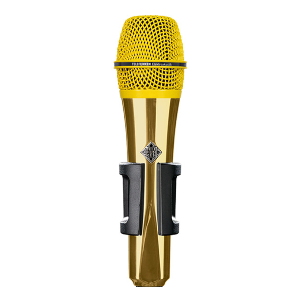 TELEFUNKEN M80 Custom Shop ゴールド/イエロー ダイナミックマイク