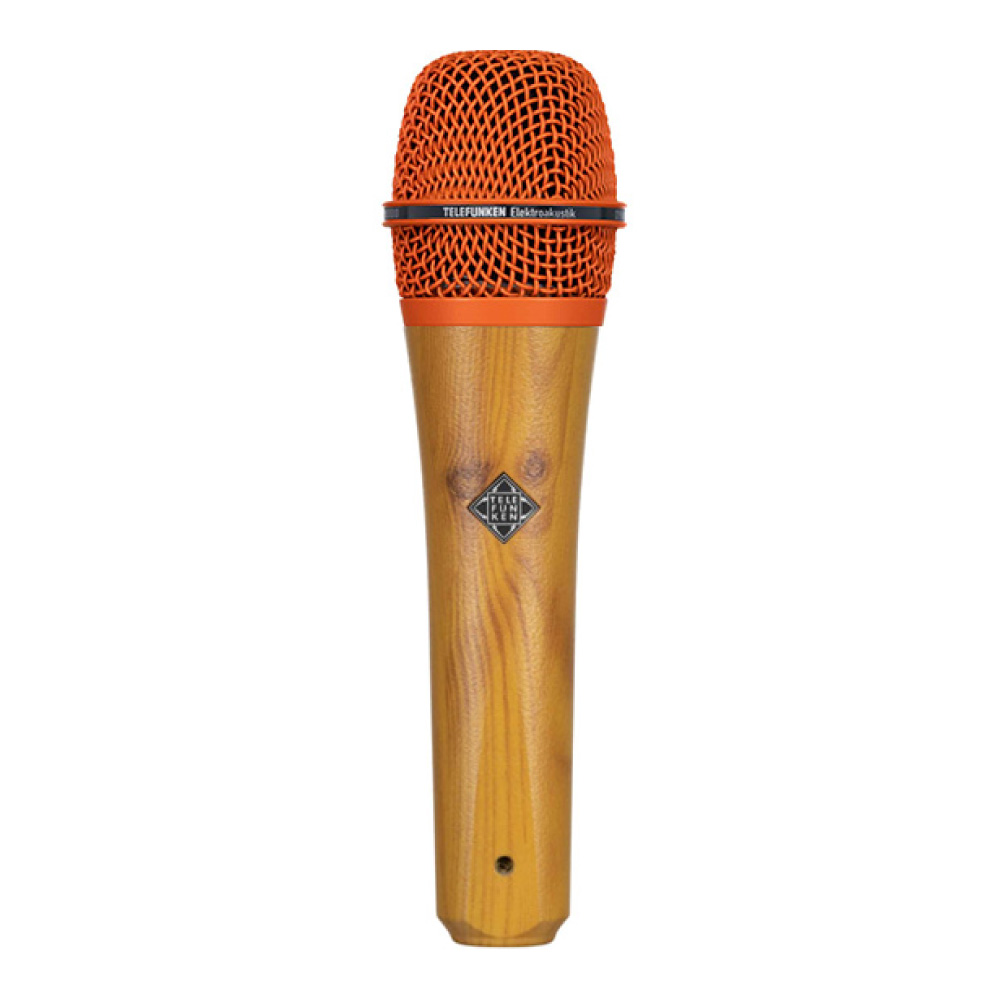 TELEFUNKEN M80 Custom Shop ライトウッド/オレンジ ダイナミックマイク