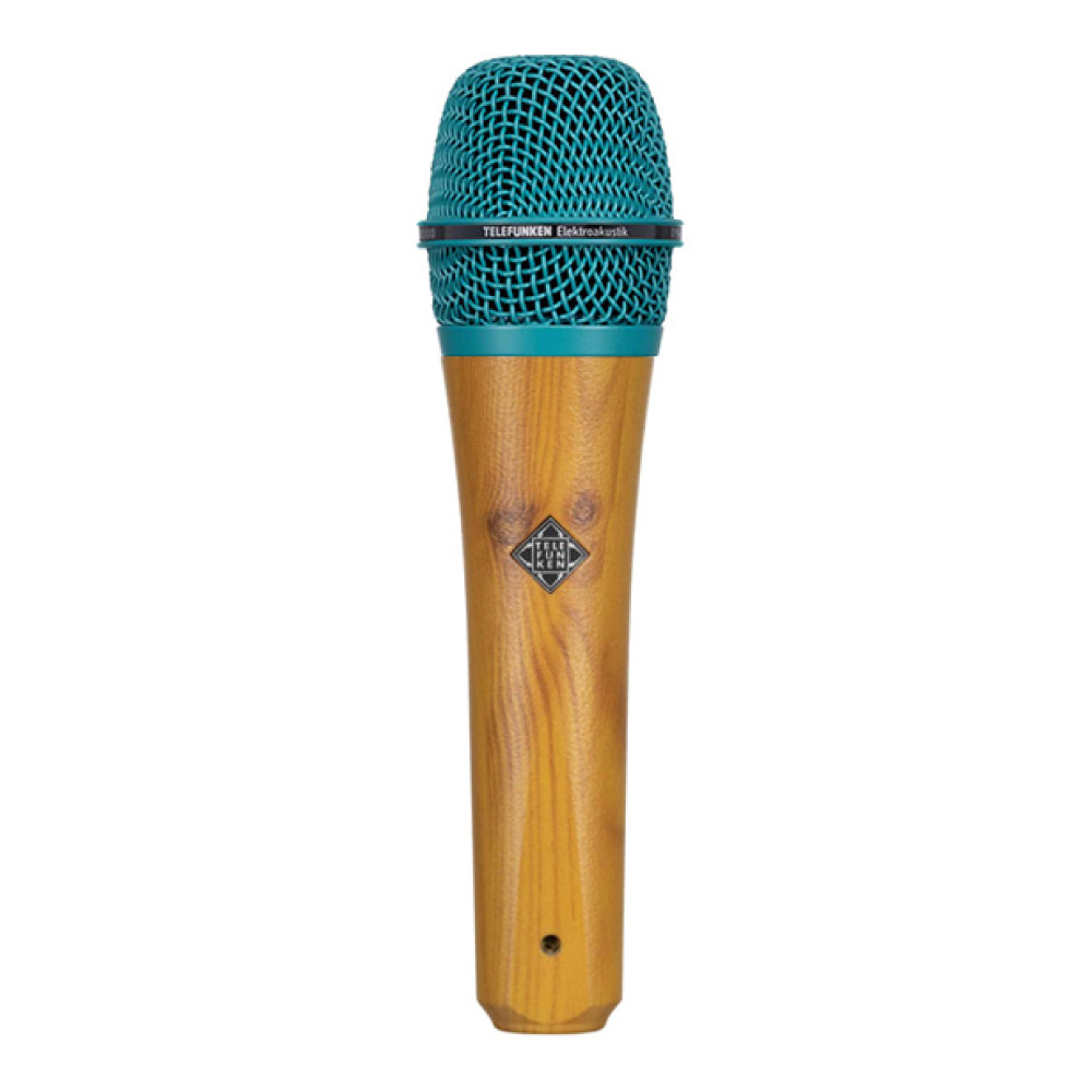 TELEFUNKEN M80 Custom Shop ライトウッド/ターコイズ ダイナミックマイク