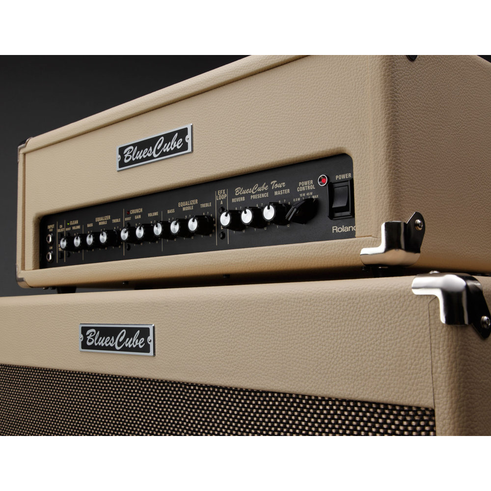 ROLAND Blues Cube Tour ギターアンプ ヘッド BC-TOUR 2ch独立EQ搭載 100Wヘッドアンプ スタックイメージ画像