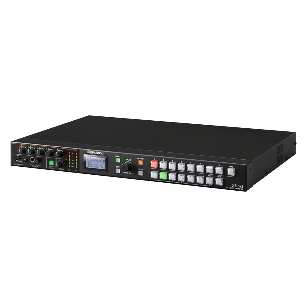 ROLAND XS-62S HD VIDEO SWITCHER ビデオスイッチャー オーディオミキサー機能搭載