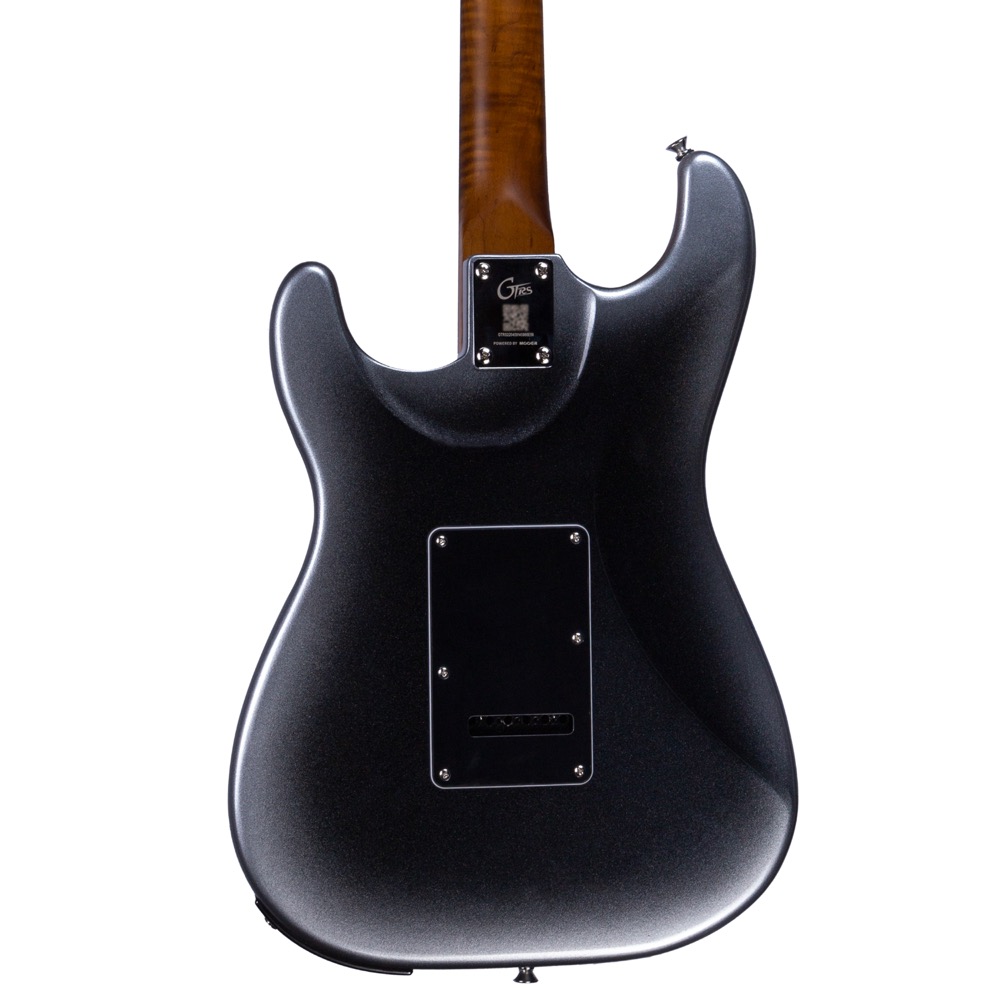 Mooer GTRS P800 Dark Silver エレキギター ボディバック画像