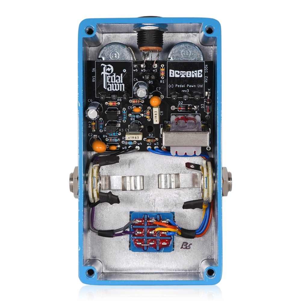 Pedal Pawn OCTONE ファズ ギターエフェクター 内部画像