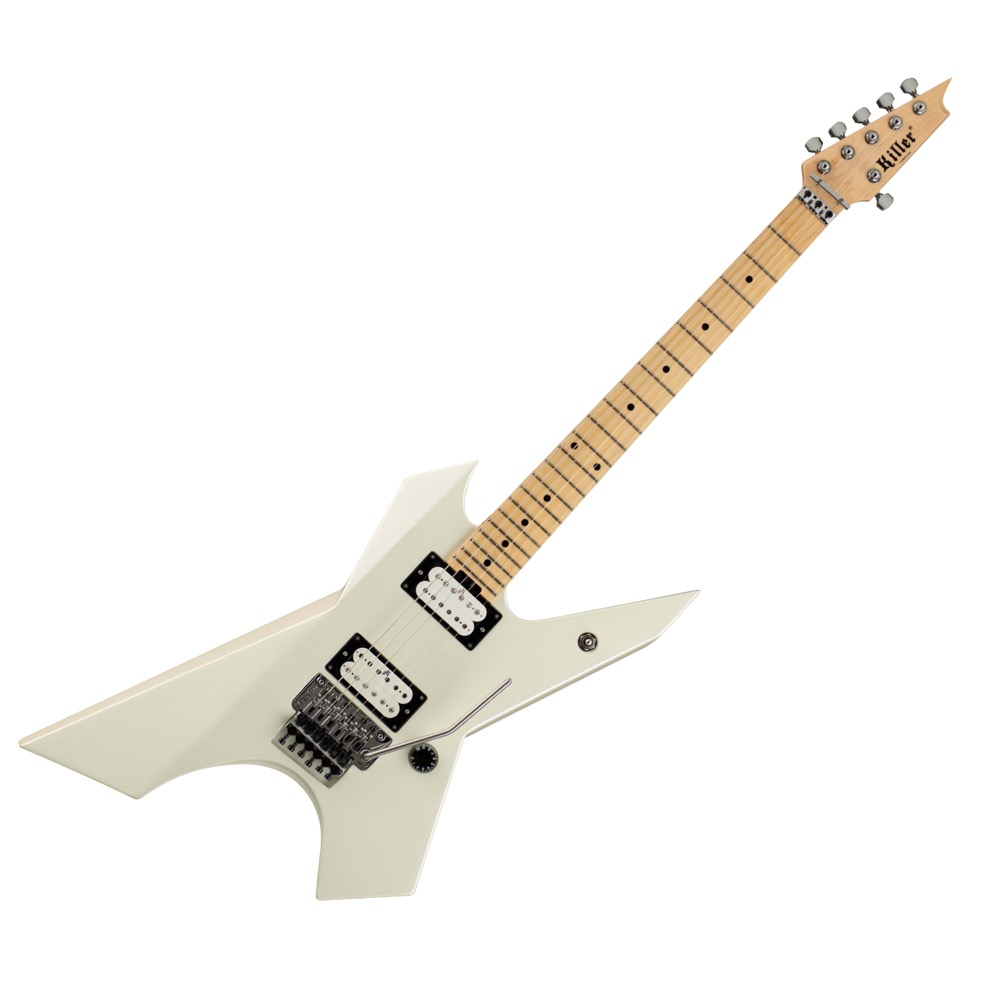 Killer KG-Exploder II Pearl White エレキギター