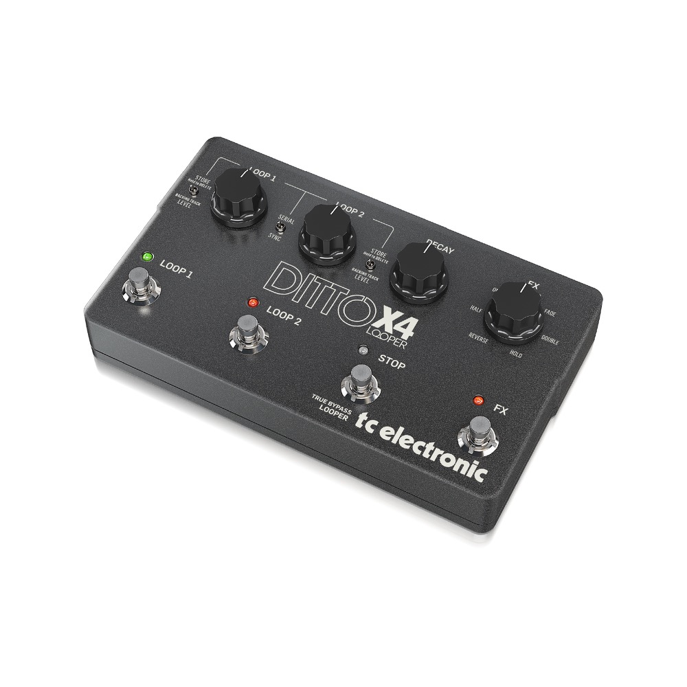 tc electronic DITTO X4 LOOPER ルーパー ギターエフェクター 詳細画像