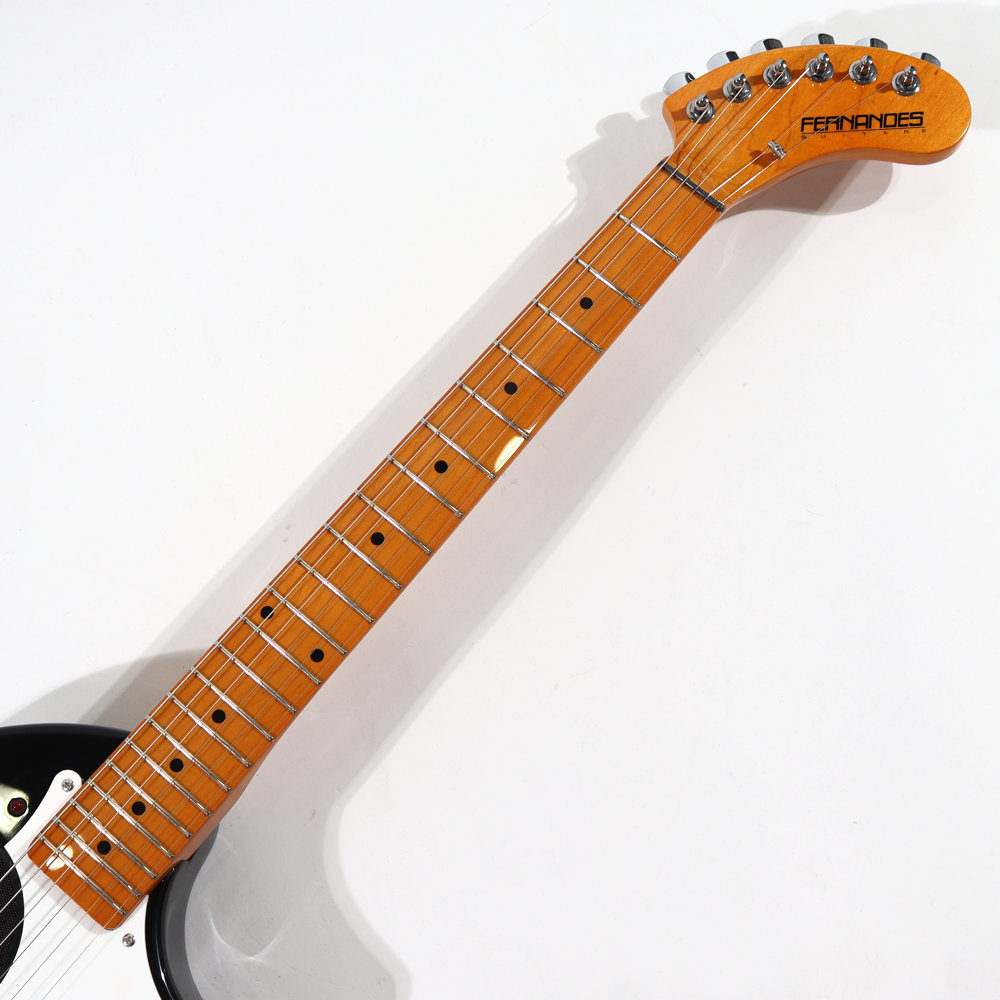 FERNANDES ZO-3 ST ’22 BLK/M エレキギター ネック　ヘッド画像