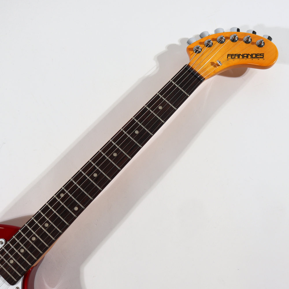 FERNANDES ZO-3 ST ’22 CAR/L エレキギター ネック　ヘッド画像