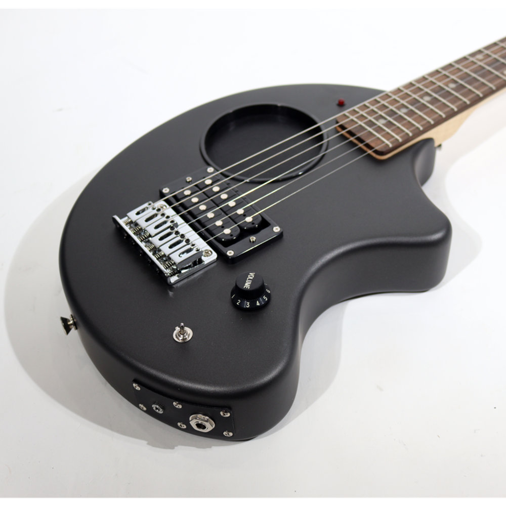 FERNANDES ZO-3 ’23 MBS/L ZO3ミニギター ボディ、インプットジャック側画像
