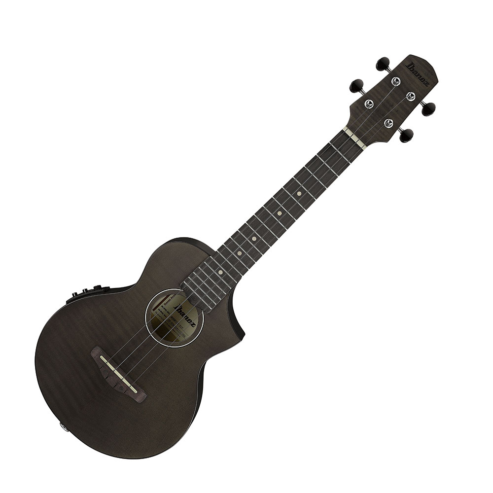 IBANEZ UEW12E-BIF エレクトリックウクレレ Black Ice Flat