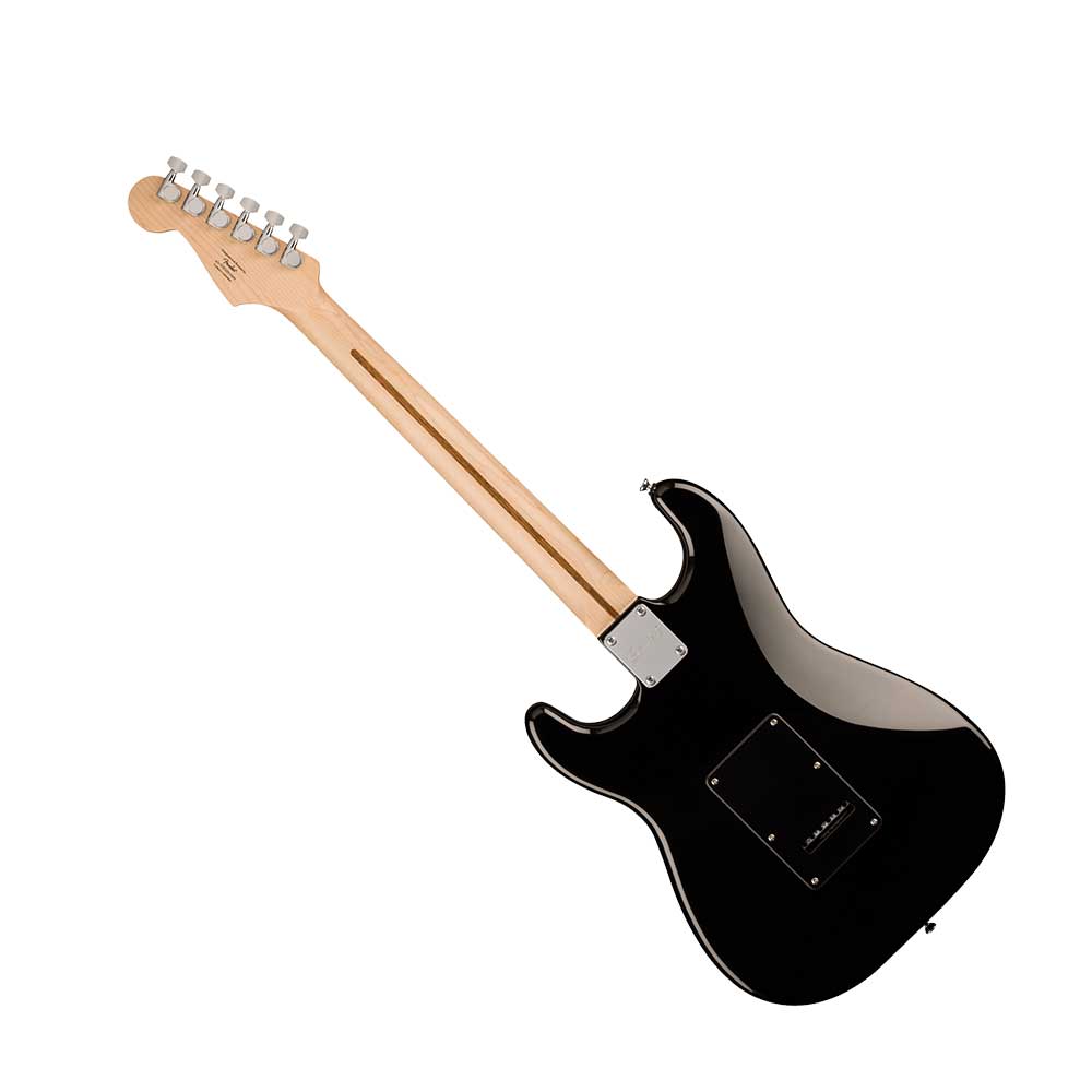 Squier スクワイヤー スクワイア Sonic Stratocaster HSS MN BLK エレキギター ストラトキャスター 背面・全体像