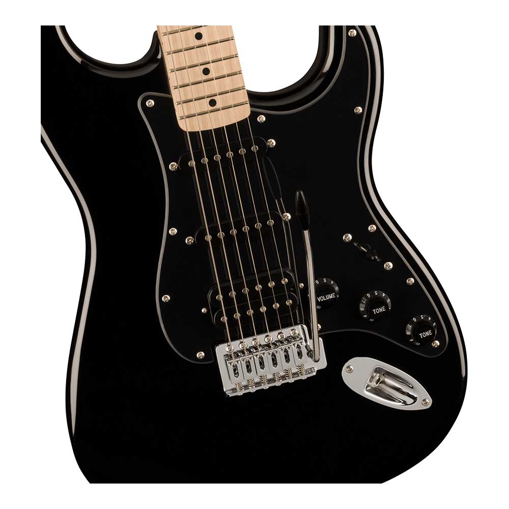 Squier スクワイヤー スクワイア Sonic Stratocaster HSS MN BLK エレキギター ストラトキャスター ボディアップ