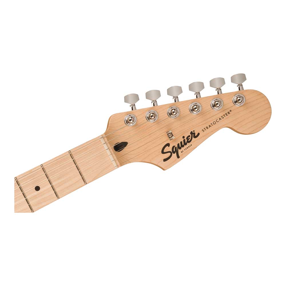 Squier スクワイヤー スクワイア Sonic Stratocaster HSS MN BLK エレキギター ストラトキャスター ヘッド部