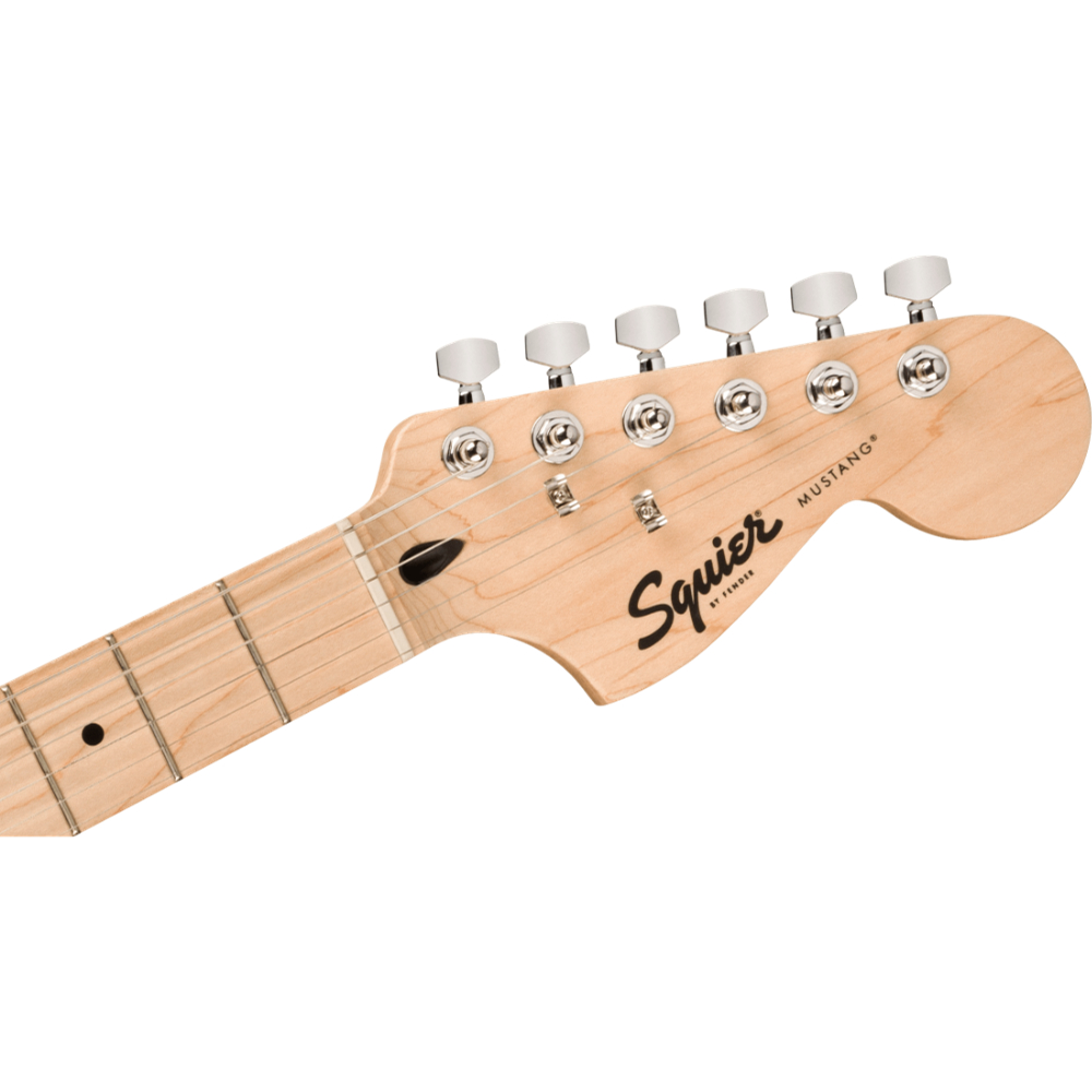 Squier スクワイヤー スクワイア Sonic Mustang HH MN FLP エレキギター ムスタング ヘッド表