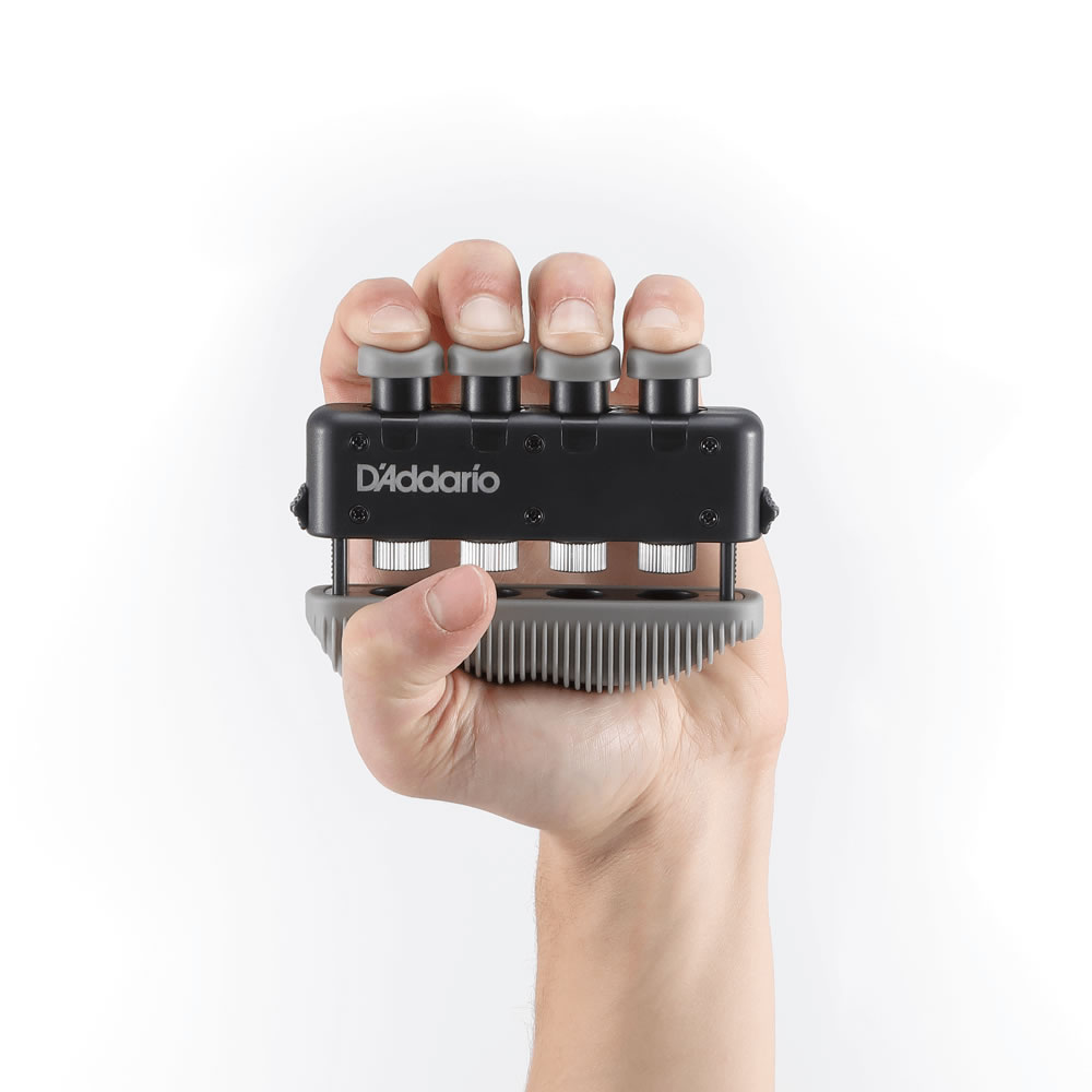 Planet Waves by D’Addario PW-VGP-01 VARIGRIP + HAND EXERCISER バリグリッププラス ギタリスト用握力強化グッズ グリップを持った時の画像