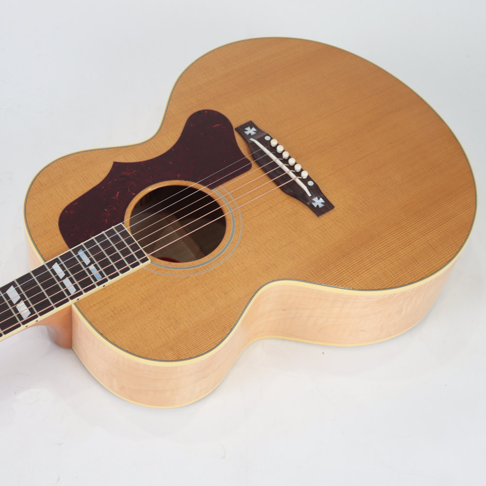 Gibson Custom Shop 1952 J-185 Antique Natural アコースティックギター トップ画像