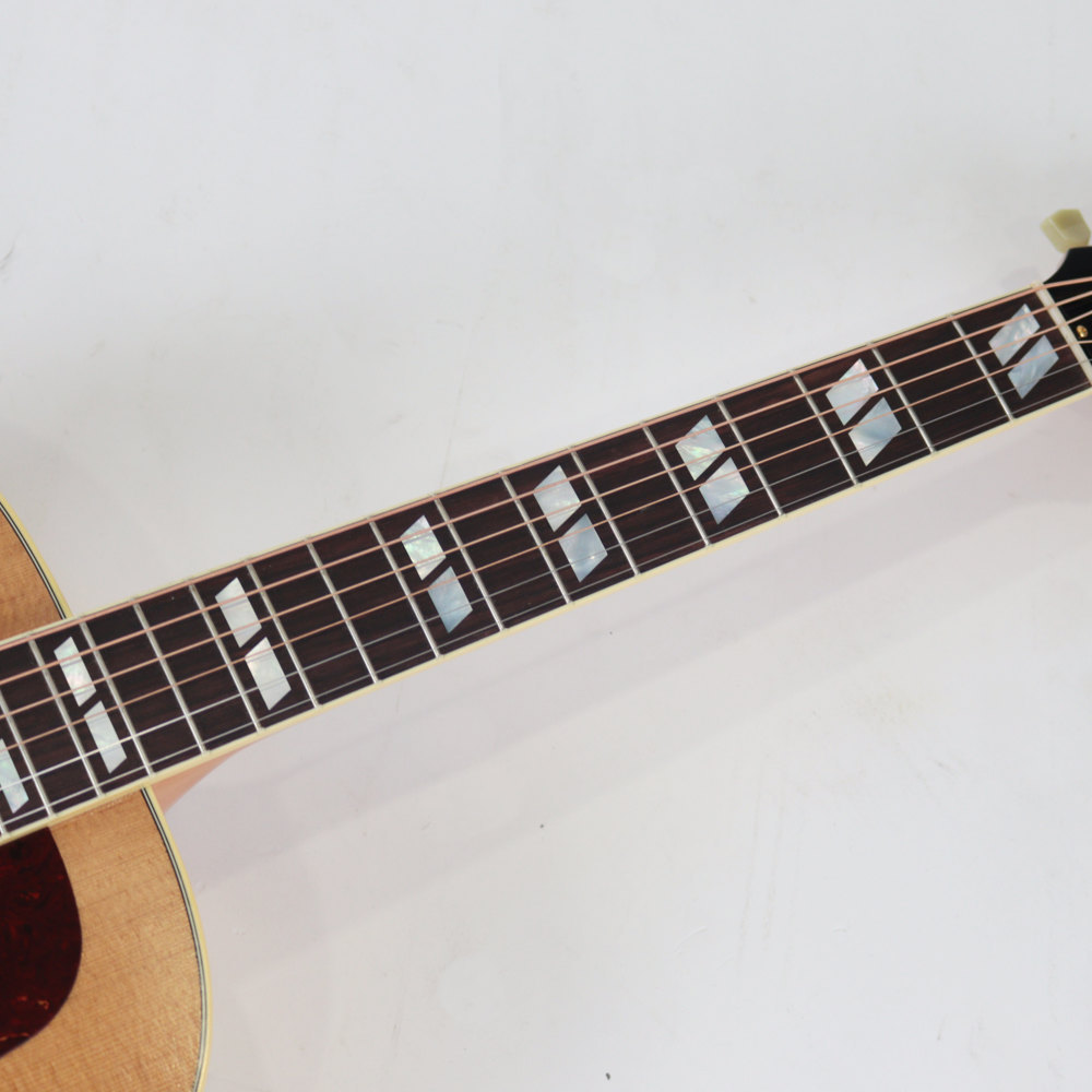 Gibson Custom Shop 1952 J-185 Antique Natural アコースティックギター 指板画像