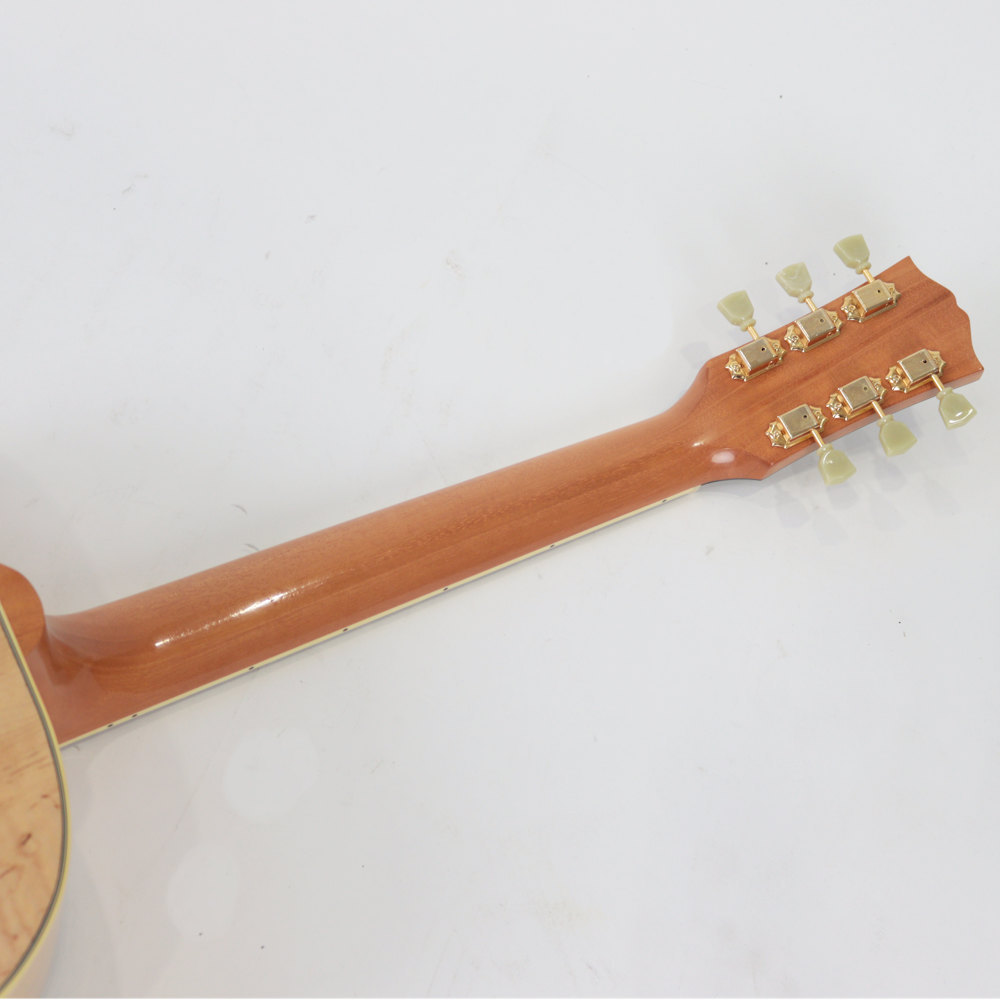 Gibson Custom Shop 1952 J-185 Antique Natural アコースティックギター ネック裏画像