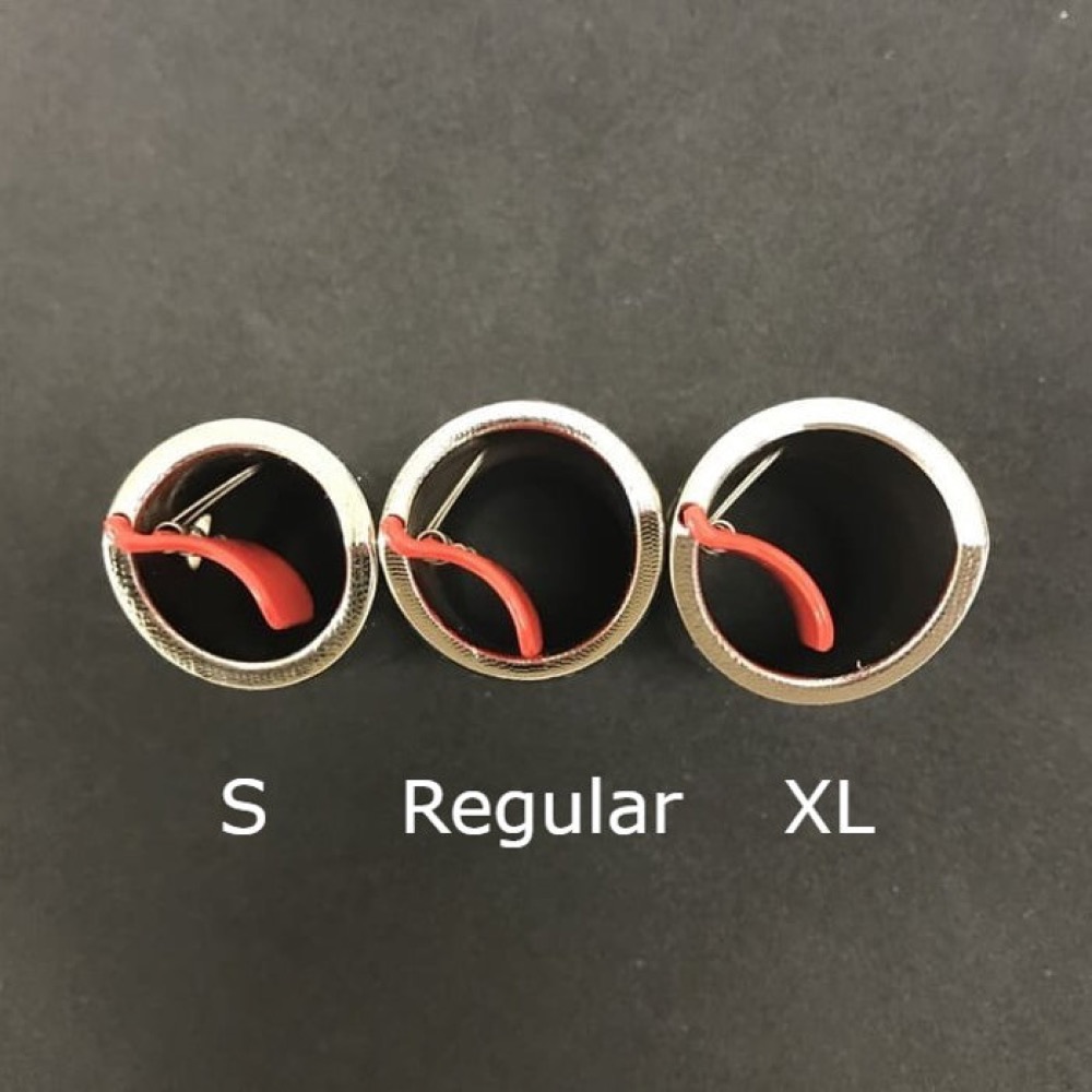 Black Mountain Slide-S スライドバー スプリングでバーを指にしっかり固定 スモールサイズ（約17mmまで） サイズ比較画像