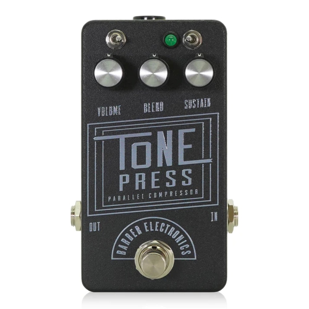 Barber Electronics Tone Press V6 Black コンプレッサー ギターエフェクター