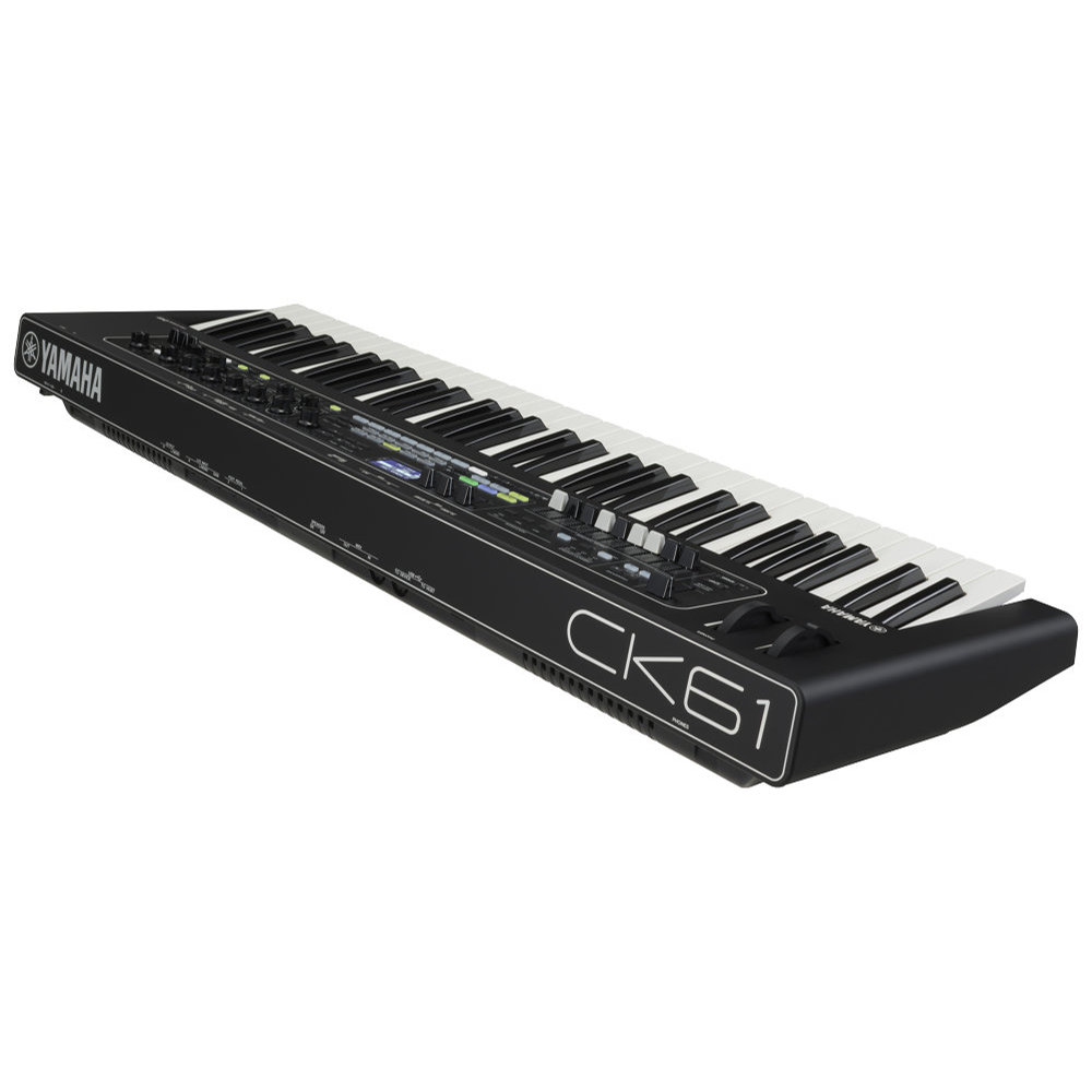 ヤマハ YAMAHA CK61 ステージキーボード シンセサイザー 背面ロゴ画像