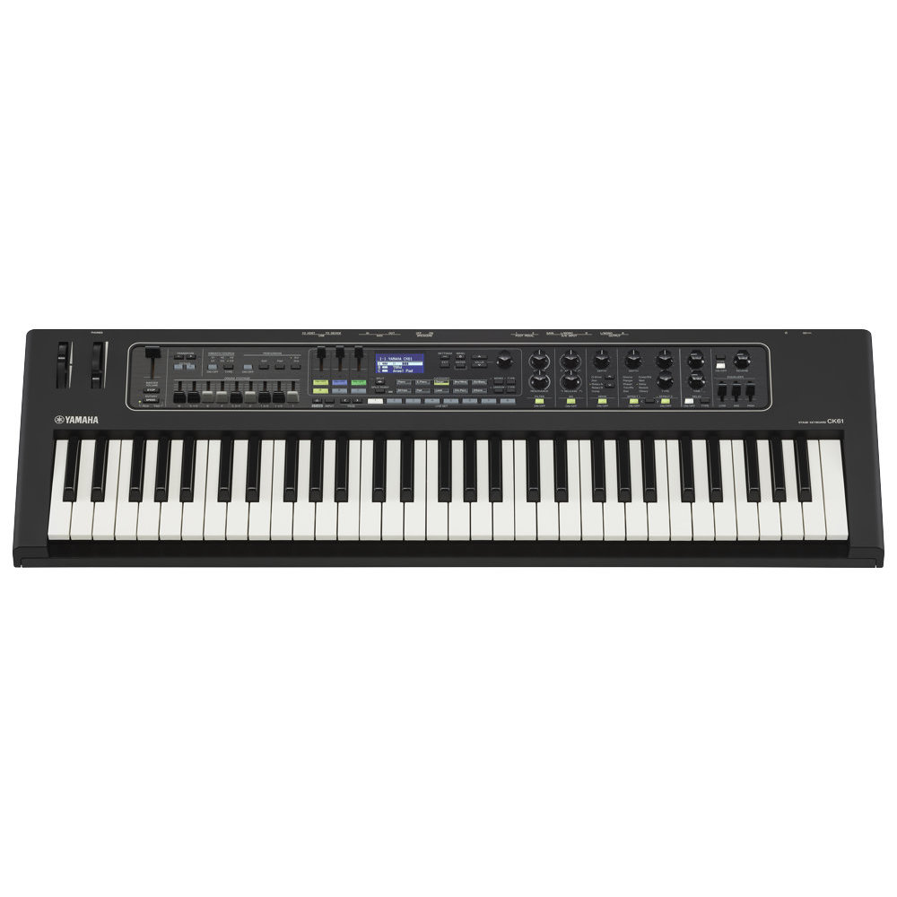 ヤマハ YAMAHA CK61 ステージキーボード シンセサイザー 全体画像