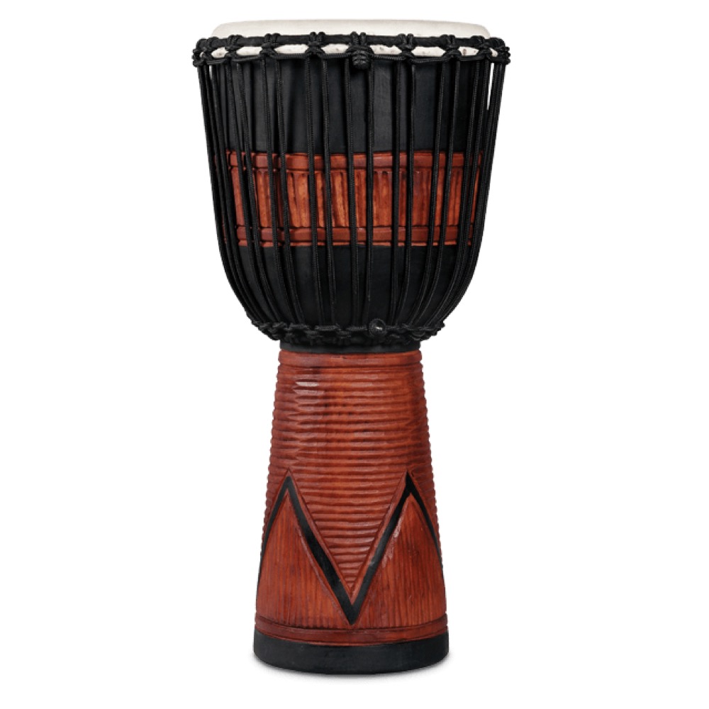 LP LP713LB WORLD BEAT WOOD ART LARGE DJEMBE BLACK ジャンベ