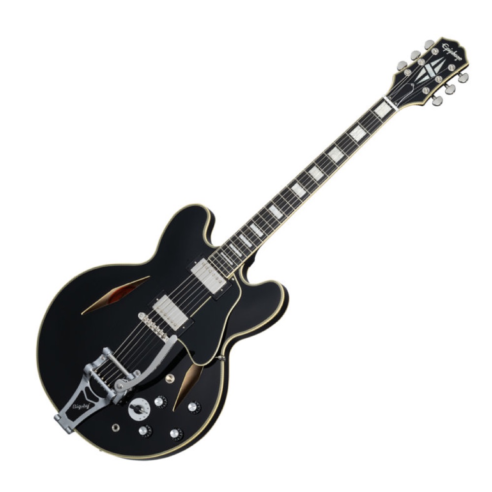 Epiphone エピフォン Shinichi Ubukata ES-355 Custom Bigsby Ebony IGES355CSUEBNB3 生形真一シグネチャーモデル エレキギター