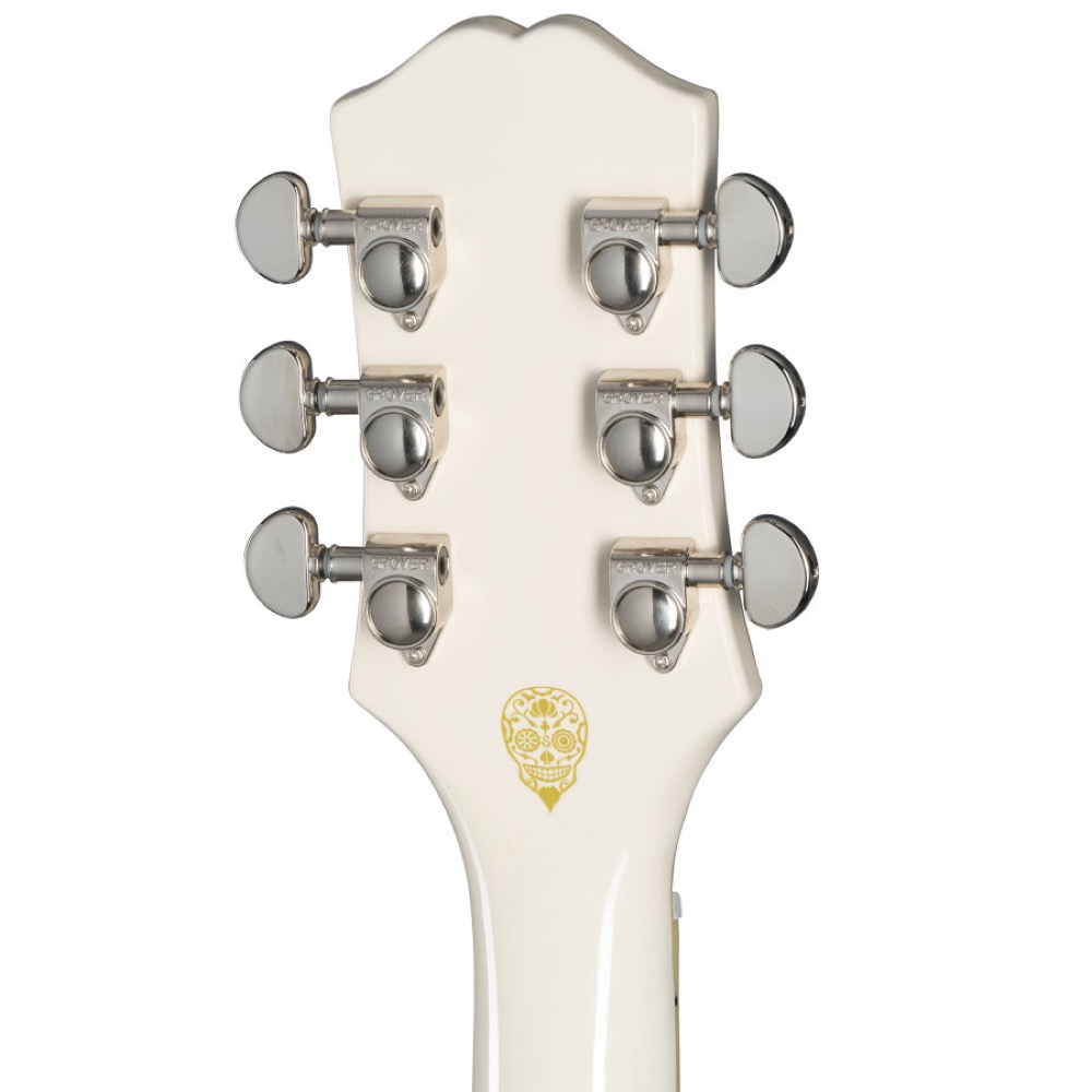Epiphone エピフォン Shinichi Ubukata ES-355 Custom Bigsby Classic White IGES355CSUCWNB3 生形真一シグネチャーモデル エレキギター ヘッド裏画像