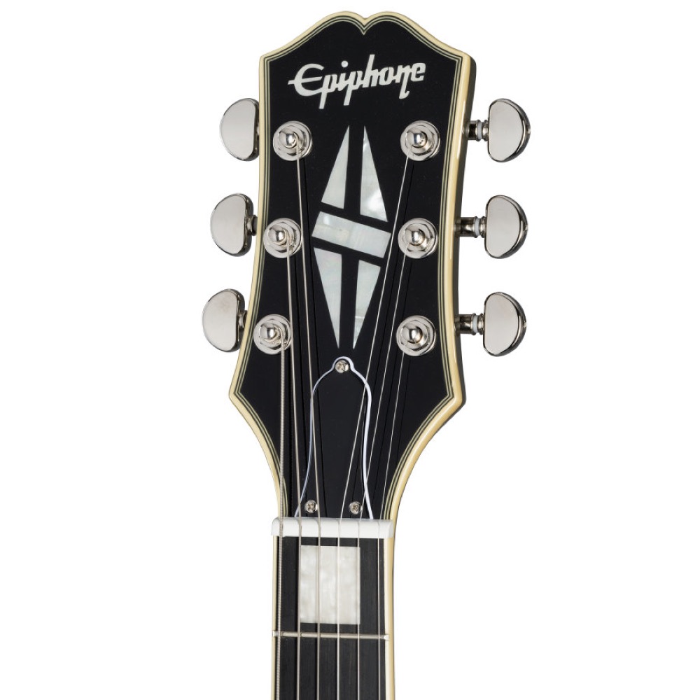 Epiphone エピフォン Shinichi Ubukata ES-355 Custom Bigsby Olive Drab IGES355CSUODNB3 生形真一シグネチャーモデル エレキギター ヘッド画像