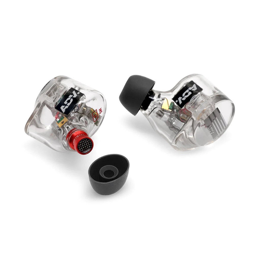 ADV. エーディーブイ Eartune Fidelity U Sサイズ イヤーピース 3ペア 使用例
